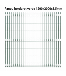 Panou bordurat verde 1200 x 2000 x 3.5 mm